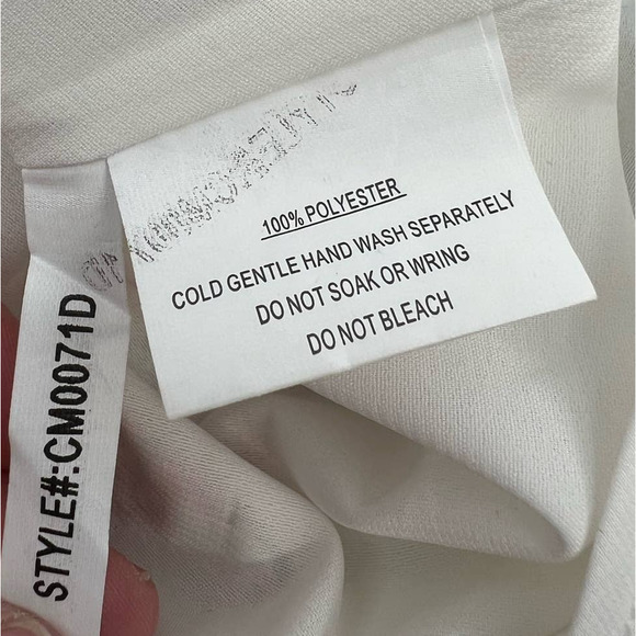 Native Daughter‎ White with Blue, Pink, Green Floral Dress Size Medium - Picture 6 of 6